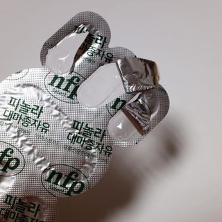 nfp 피놀라 대마종자유 — 5점을 준 리뷰어가 2021년 6월 올린 사용 사진