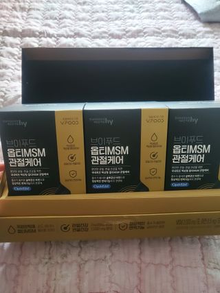 [브이푸드] 옵티MSM 관절케어 (70ml x30포) — 5점을 준 리뷰어가 2022년 6월 올린 사용 사진