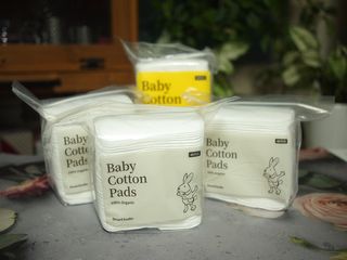 디어엘로디 프리미엄 유기농 베이비 솜티슈 40매 3 + 1 PACK — 5점을 준 리뷰어가 2021년 2월 올린 사용 사진
