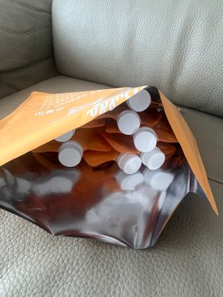 [덜다] 든든 식물성 단백질 쉐이크 40g X 7입 (곡물/딸기) — 5점을 준 리뷰어가 2023년 8월 올린 사용 사진