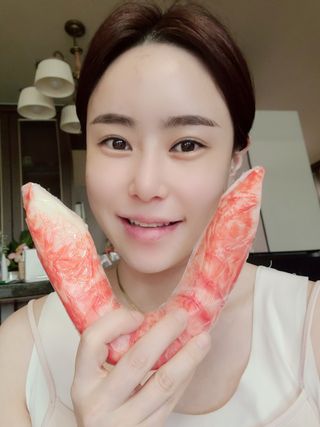 한성기업 와일드 크래미 — 5점을 준 리뷰어가 2021년 10월 올린 사용 사진