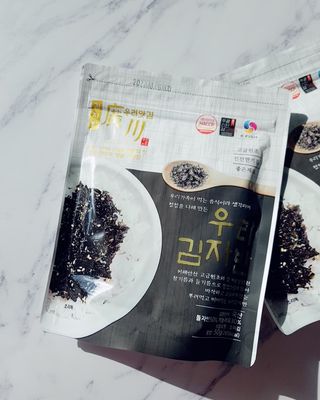 광천우리맛김 우리집밥도둑 맛있는광천김 우리김자반 50g 5봉 — 5점을 준 리뷰어가 2021년 10월 올린 사용 사진
