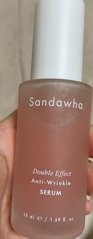 산다화 더블 이펙트 안티 링클 세럼 50ml — 4점을 준 리뷰어가 2022년 10월 올린 사용 사진
