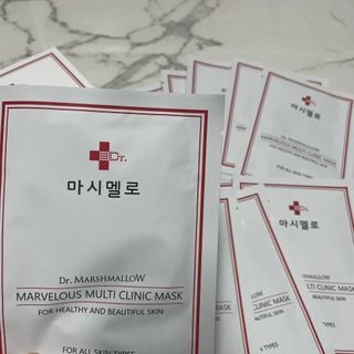 닥터마시멜로 마블러스 멀티 클리닉 마스크 — 5점을 준 리뷰어가 2021년 2월 올린 사용 사진