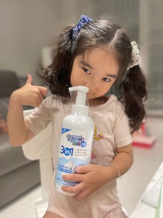 포멀비 키즈 3in1 항균 핸드워시 폼 클린솝향 1000ml — 5점을 준 리뷰어가 2025년 8월 올린 사용 사진
