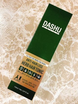 다슈코리아 다슈 데일리 안티 헤어로스 허브 헤어토닉 150ml — 5점을 준 리뷰어가 2021년 2월 올린 사용 사진