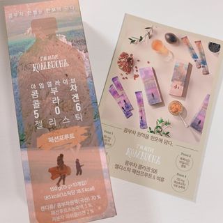 엘리샤코이 아임얼라이브 콤부차 콜라겐 506 스틱젤리 패션프루트 — 4점을 준 리뷰어가 2021년 9월 올린 사용 사진