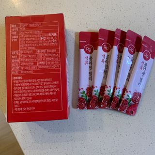 함초록 Rg+ 석류콜라겐젤리 — 5점을 준 리뷰어가 2021년 3월 올린 사용 사진