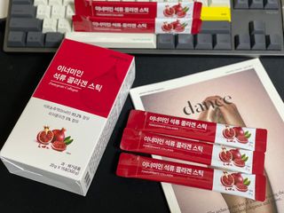 이너미인 석류 콜라겐 스틱 — 5점을 준 리뷰어가 2021년 1월 올린 사용 사진