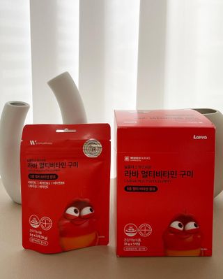 [푸름웰니스] 라바 멀티비타민 구미 36g — 5점을 준 리뷰어가 2022년 2월 올린 사용 사진