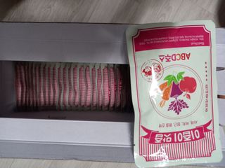 본황칠 이즙이 맛즙 ABC주스 30EA — 5점을 준 리뷰어가 2022년 7월 올린 사용 사진
