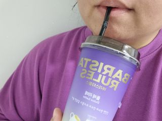 바리스타룰스 돌체 라떼 — 5점을 준 리뷰어가 2023년 4월 올린 사용 사진