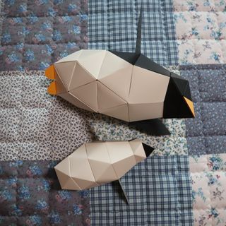 [폴리곤즈] 허들린 패밀리 DIY 블록 세트 (허들린 펭귄 블록+미니허들린 펭귄 블록) — 5점을 준 리뷰어가 2022년 4월 올린 사용 사진