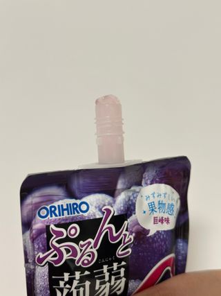 ORIHIRO 오리히로 곤약젤리 제로칼로리 130g 4종 4팩(맛별로 1팩씩) — 5점을 준 리뷰어가 2023년 1월 올린 사용 사진