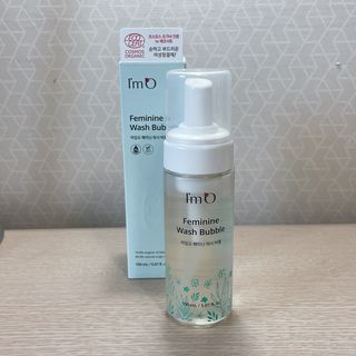 아임오 페미닌워시 150ML + 페미닌티슈6입 + 아임오스티커 + 쿠폰북 — 3점을 준 리뷰어가 2021년 10월 올린 사용 사진
