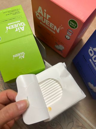 에어퀸 뉴브레스 유기농 생리대 4종 (팬티라이너 20P + 중형 10P + 대형 10P + 오버나이트 8P)_체험단 — 5점을 준 리뷰어가 2024년 6월 올린 사용 사진