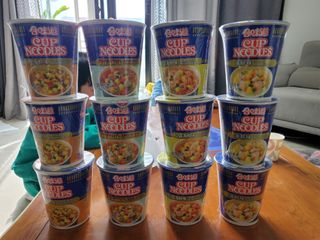 NISSIN 닛신 컵누들  4종 - 씨푸드오리지날, 씨푸드 스파이시, 씨푸드 커리, 씨푸드 XO소스 — 5점을 준 리뷰어가 2021년 12월 올린 사용 사진