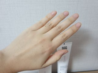 지지지 클린 퍼펙트 클렌징폼 120g — 5점을 준 리뷰어가 2022년 2월 올린 사용 사진