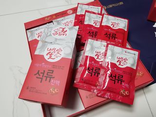 서울약사신협_내몸애생발란스석류_70ml x 30포 — 5점을 준 리뷰어가 2021년 8월 올린 사용 사진