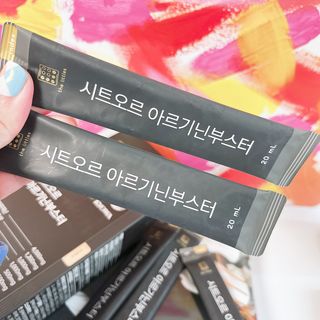 더리틀스 시트오르 아르기닌부스터 — 5점을 준 리뷰어가 2022년 11월 올린 사용 사진