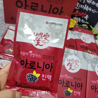서울약사신협_내몸애생발란스아로니아_70ml x 30포 — 5점을 준 리뷰어가 2021년 6월 올린 사용 사진