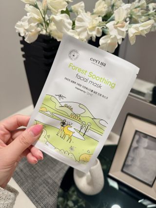 세뚜아(Cettua) [세뚜아] 포레스트 수딩 마스크 Cettual Forest  Soothing Mask 5매 — 5점을 준 리뷰어가 2024년 4월 올린 사용 사진