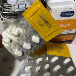 뉴트리션팩토리 비타프렙 바이탈디 비타민D 500mg — 5점을 준 리뷰어가 2021년 7월 올린 사용 사진