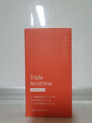 오늘도 트리플아르니틴 — 4점을 준 리뷰어가 2022년 8월 올린 사용 사진