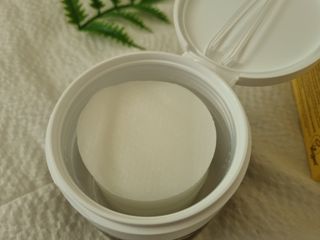 산다화 비타민씨 화이트닝 토너 패드 — 5점을 준 리뷰어가 2023년 5월 올린 사용 사진