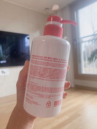 더마힐 헤어 컨디셔닝 샴푸 릴렉스 500ml — 5점을 준 리뷰어가 2021년 3월 올린 사용 사진