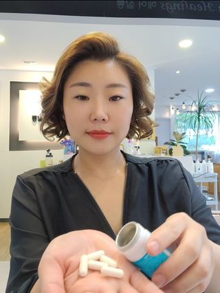 메디타민 인체유래 비피더스 포스트 프로바이오틱스 — 5점을 준 리뷰어가 2021년 8월 올린 사용 사진