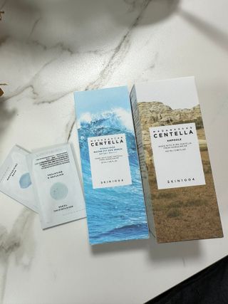 [스킨1004] 마다가스카르 센텔라 히알루-시카 워터핏 선세럼 50ml — 5점을 준 리뷰어가 2024년 5월 올린 사용 사진