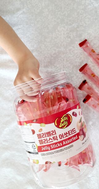 젤리벨리 젤리스틱 어쏘티드 900g — 5점을 준 리뷰어가 2022년 11월 올린 사용 사진