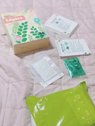 [레제르] 아로마 수액패치 발패치 30매입 -라벤더향/유칼립투스향/대나무향 — 5점을 준 리뷰어가 2022년 2월 올린 사용 사진