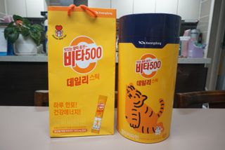 광동생활건강 프리 [광동] VB와 VC를 함유한 멀티 비타민 비타 500 데일리 스틱 180포 — 5점을 준 리뷰어가 2022년 6월 올린 사용 사진