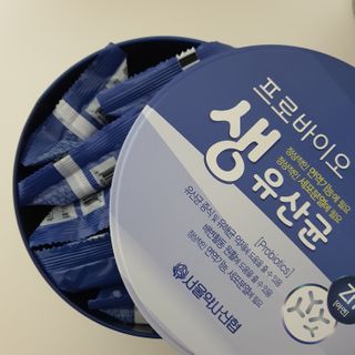서울약사신협_프로바이오생유산균_2.5G x 100포 — 5점을 준 리뷰어가 2021년 2월 올린 사용 사진