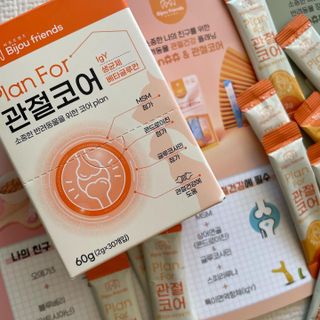 비쥬프렌즈 플랜 포 관절코어 — 5점을 준 리뷰어가 2022년 8월 올린 사용 사진