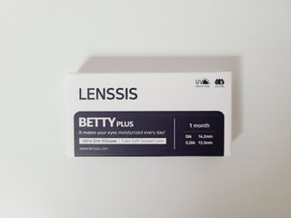 렌시스 LENSSIS [ 렌시스 ] 품절대란템 , 데일리로 쓰기 좋은 ＃베티 시리즈 1개월용 ｜ 5컬러 중 택1 ｜ — 5점을 준 리뷰어가 2021년 4월 올린 사용 사진