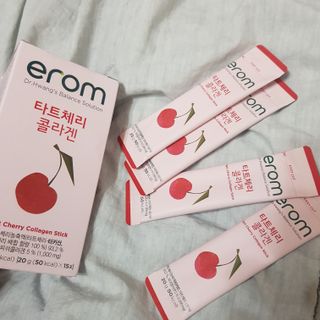 이롬 erom 타트체리 콜라겐 — 5점을 준 리뷰어가 2021년 3월 올린 사용 사진