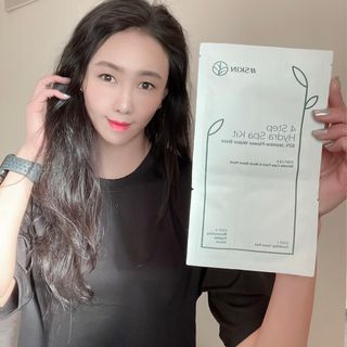 태그스킨 4스텝 주름개선 피부미백 영양 마스크팩 3개 세트(최신버전) — 4.5점을 준 리뷰어가 2022년 5월 올린 사용 사진