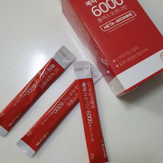 메타아르기닌 GC녹십자웰빙 메타 아르기닌 6000 플러스 오르니틴 — 4점을 준 리뷰어가 2022년 5월 올린 사용 사진