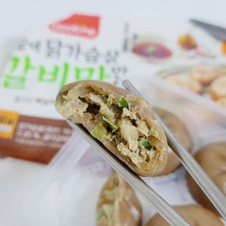 굽네몰 [굽네] 닭가슴살 만두 3종 9팩 — 5점을 준 리뷰어가 2021년 9월 올린 사용 사진