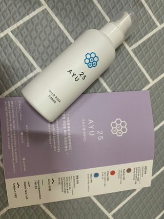 AYU25[아유트웬티파이브] 피부건강에 꼭 필요한 pH 약산성 와일드 로즈토너 — 5점을 준 리뷰어가 2021년 2월 올린 사용 사진