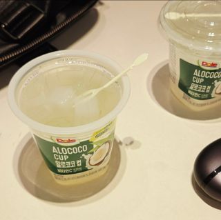 돌 [Dole] 알로코코컵 198g 6입X1박스 — 5점을 준 리뷰어가 2025년 4월 올린 사용 사진
