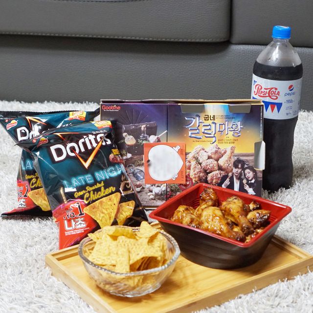 도리토스 갈비천왕치킨맛 X 굽네 갈비천왕 리뷰 사진