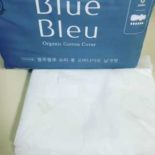 블루블루 유기농 순면 커버 생리대 — 5점을 준 리뷰어가 2021년 1월 올린 사용 사진