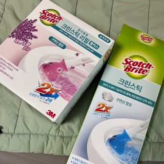 [3M] 스카치브라이트 크린스틱 향기톡톡 변기청소 핸들1 + 리필 16개 (라벤더/레몬 중 택1) — 5점을 준 리뷰어가 2024년 8월 올린 사용 사진
