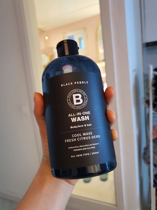 올인원 워시 쿨 웨이브 500ml 리뷰 사진