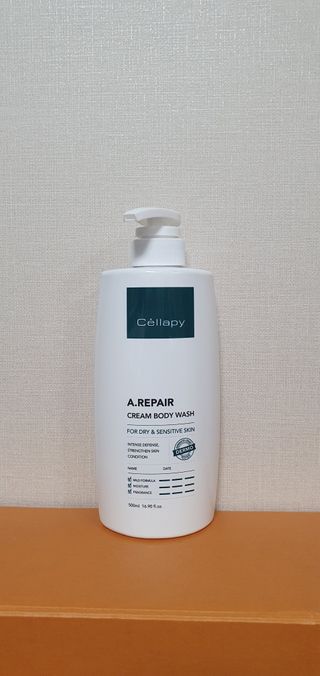셀라피 에이리페어 크림 바디 워시 2세대 500ml — 5점을 준 리뷰어가 2021년 1월 올린 사용 사진