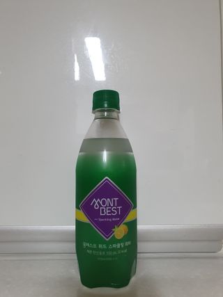 몽베스트 Montbest with Sparkling water Lemon OR Lime 20병(랜덤) — 5점을 준 리뷰어가 2021년 10월 올린 사용 사진